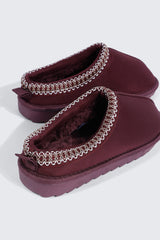 Faux Sheepskin Clogs