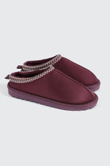 Faux Sheepskin Clogs