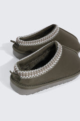 Faux Sheepskin Clogs
