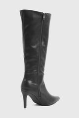 Pointed Toe Knee High Boots