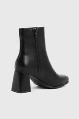 Square Toe Ankle Boots