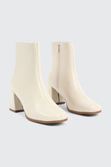 Square Toe Ankle Boots