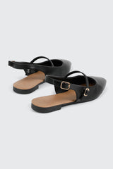Pointed Slingback Flats