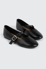 Almond Toe Mary Jane Flats