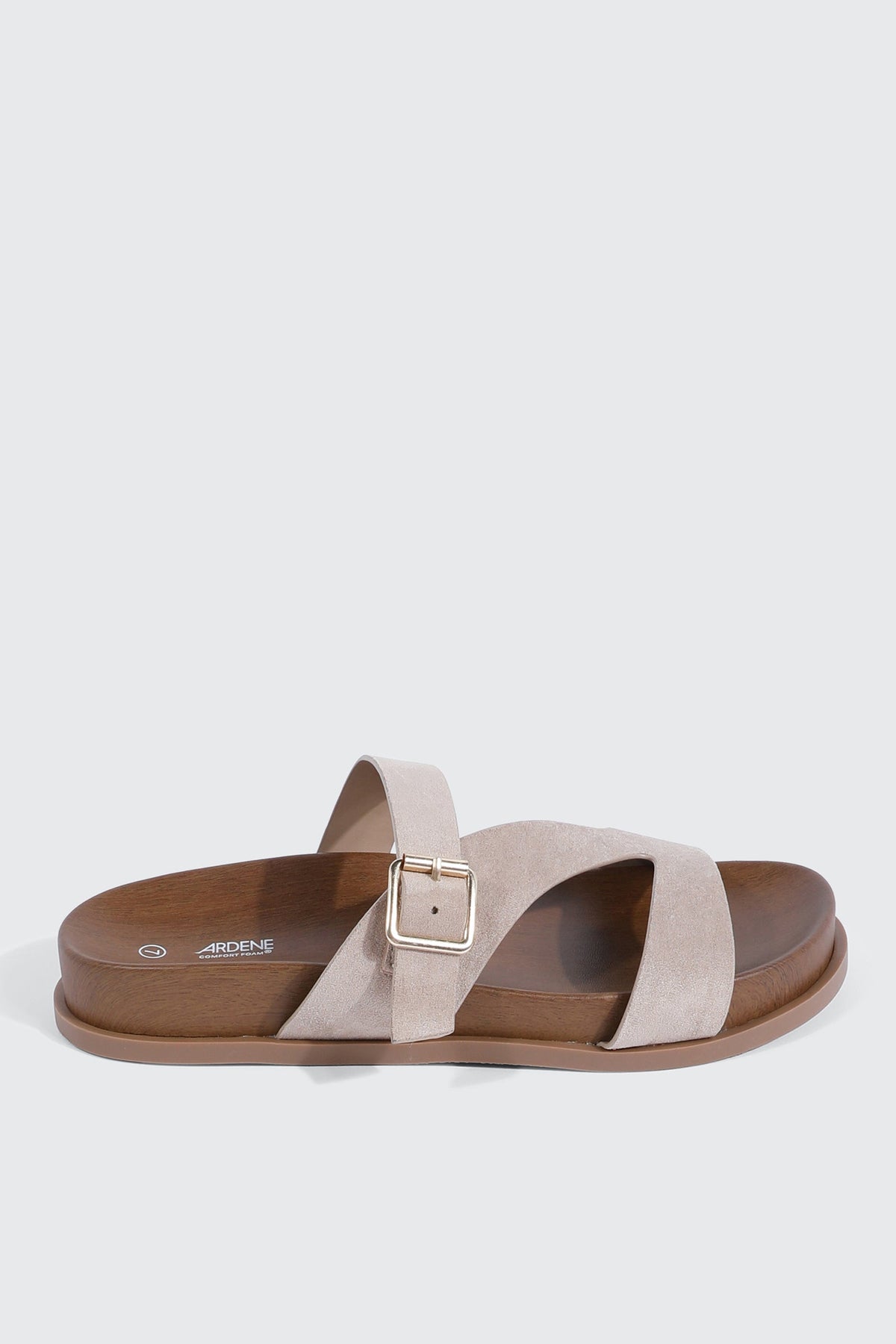Round Toe Flat Sandals