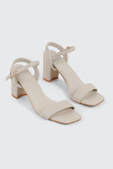 Square Toe Heel Sandals