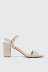 Square Toe Heel Sandals