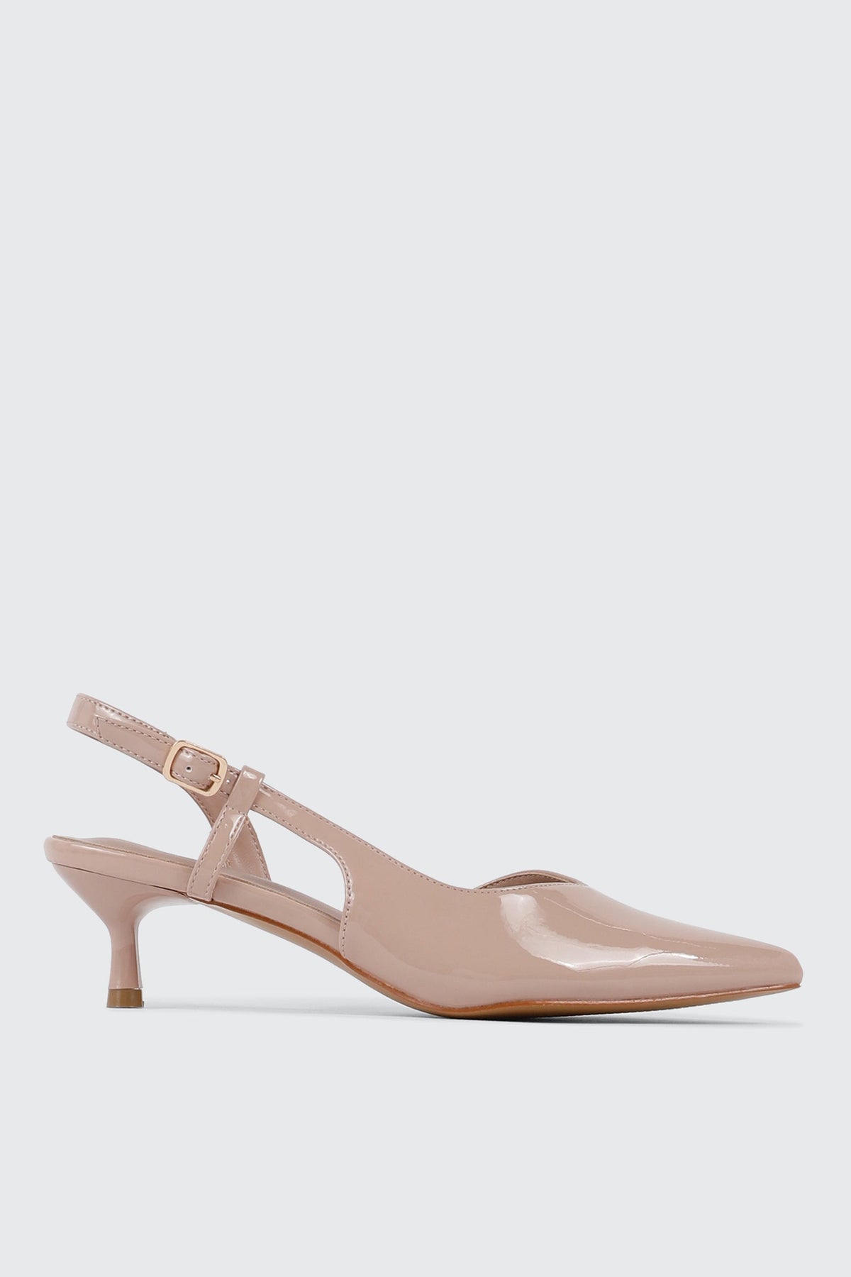 Pointed Toe Slingback Heels