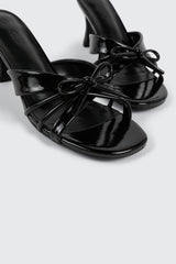 Bow Kitten Heel Sandals