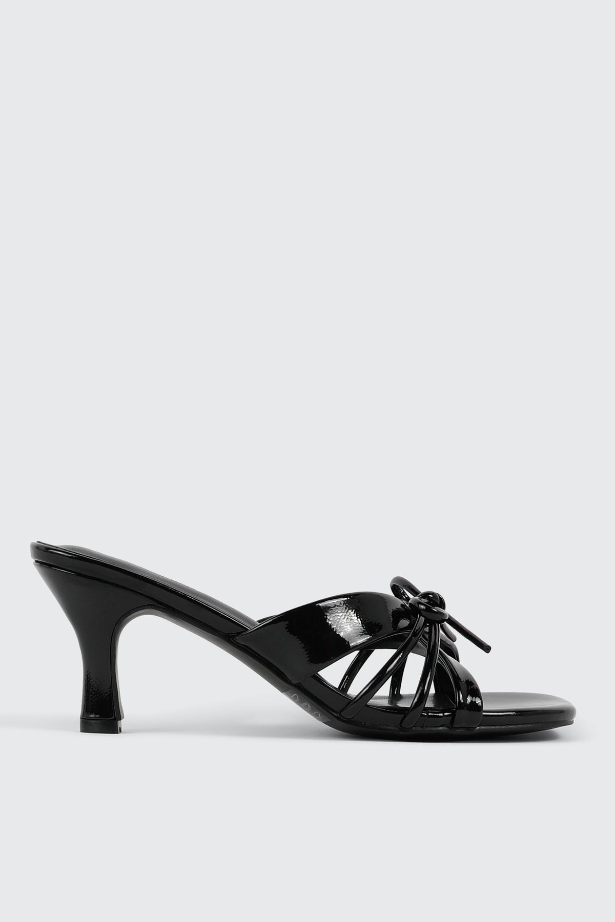 Bow Kitten Heel Sandals