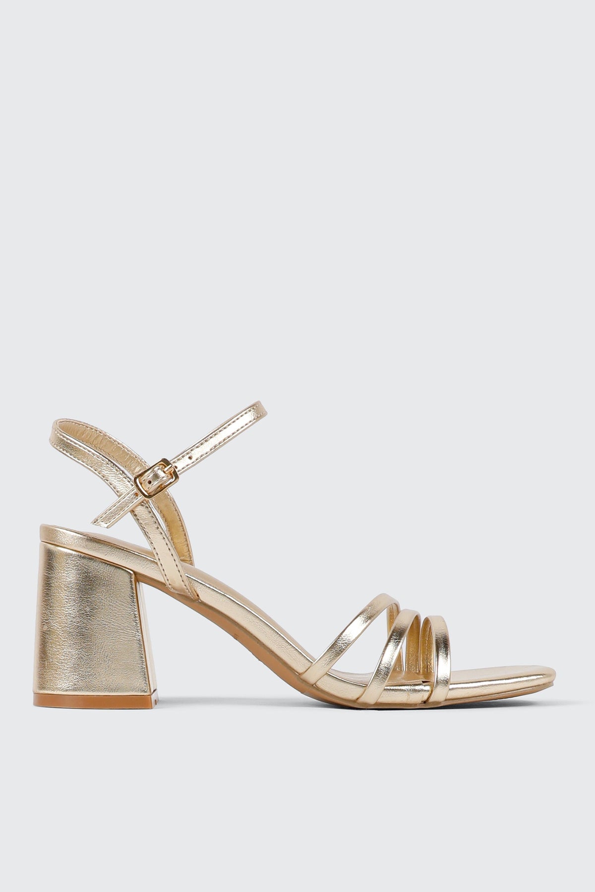 Square Toe Block Heel Sandals