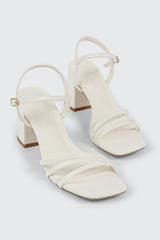 Square Toe Block Heel Sandals