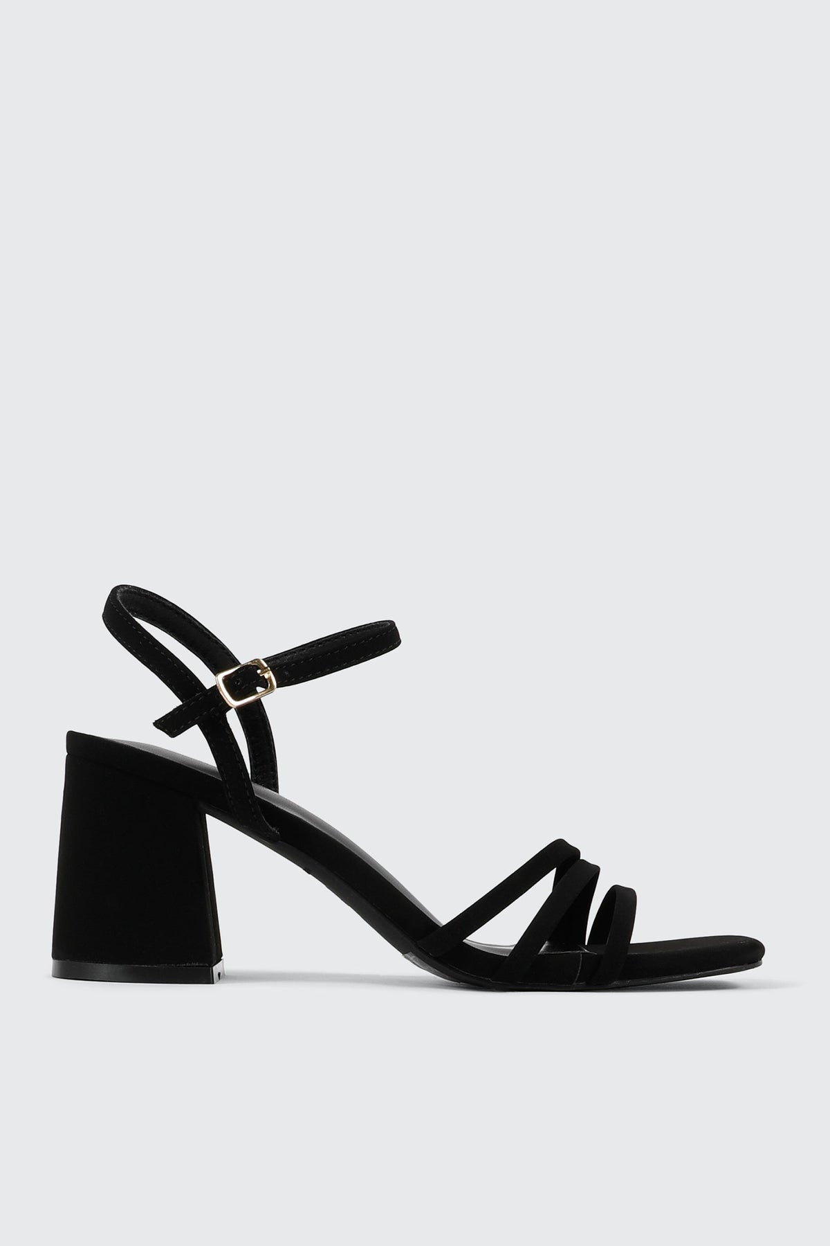 Square Toe Block Heel Sandals