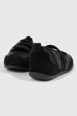Faux Suede Ballet Sneakers