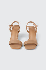 Square Toe Block Heel Sandals