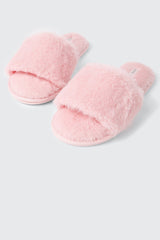 Faux Fur Slippers
