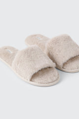Faux Fur Slippers