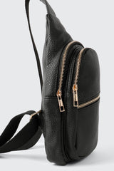 Textured Sling Bag