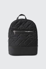 Quilted Nylon Backpack