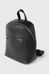 Textured Small Backpack