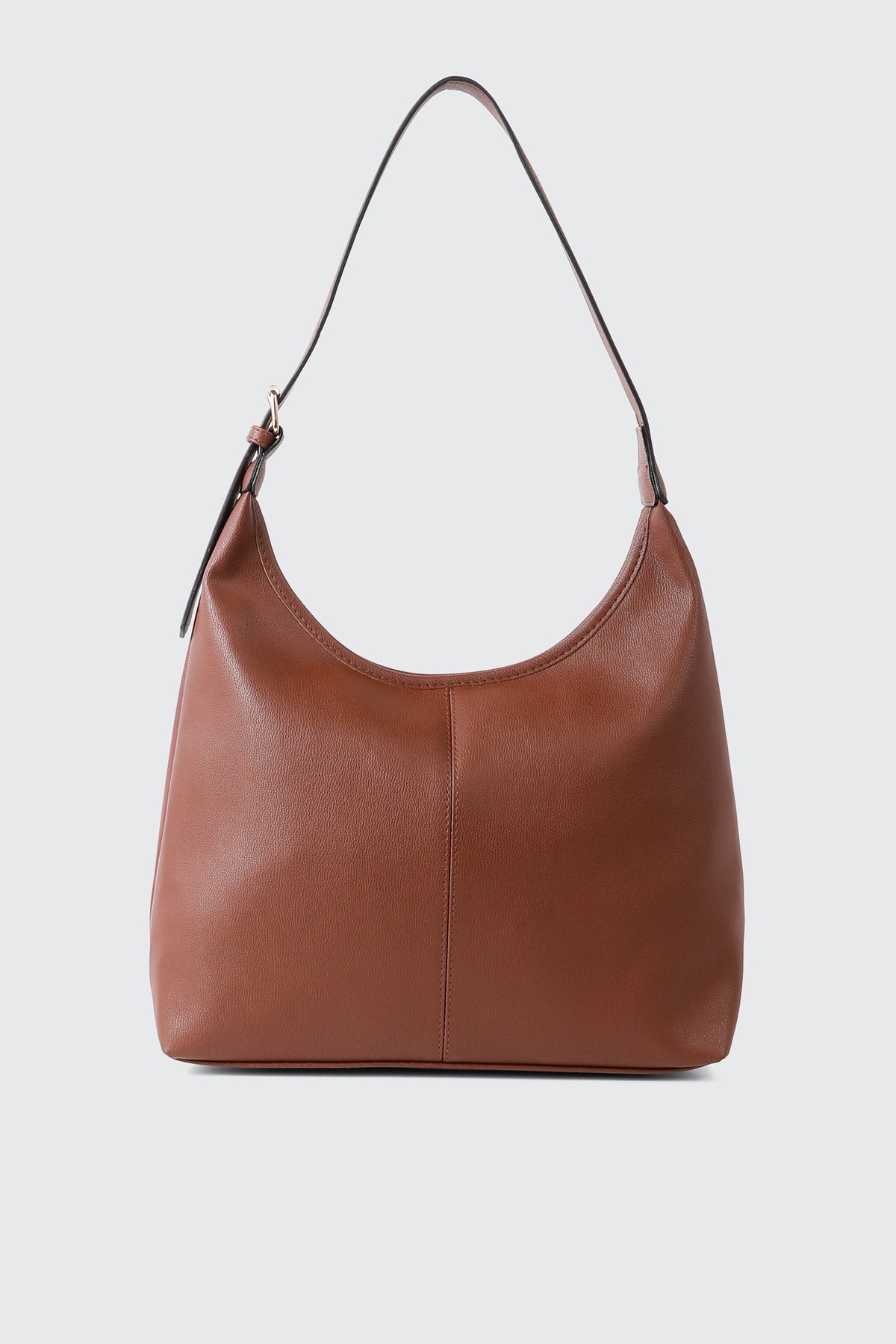 Pebbled Faux Leather Tote