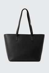 Pebbled Faux Leather Tote