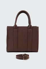 Two-Tone Small Tote