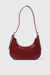 Faux Leather Shoulder Bag