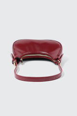 Faux Leather Shoulder Bag