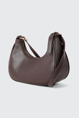 Faux Leather Shoulder Bag