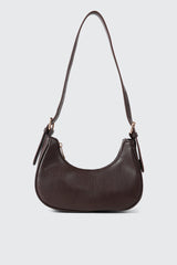 Faux Leather Shoulder Bag