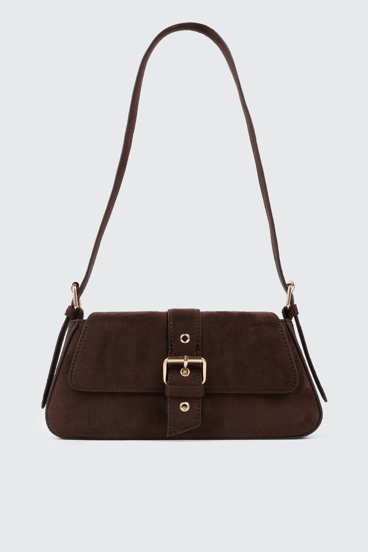 Suede Shoulder Bag