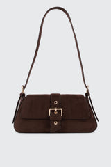 Suede Shoulder Bag