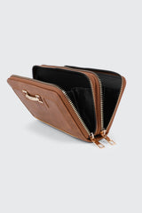 Textured Zip Wallet