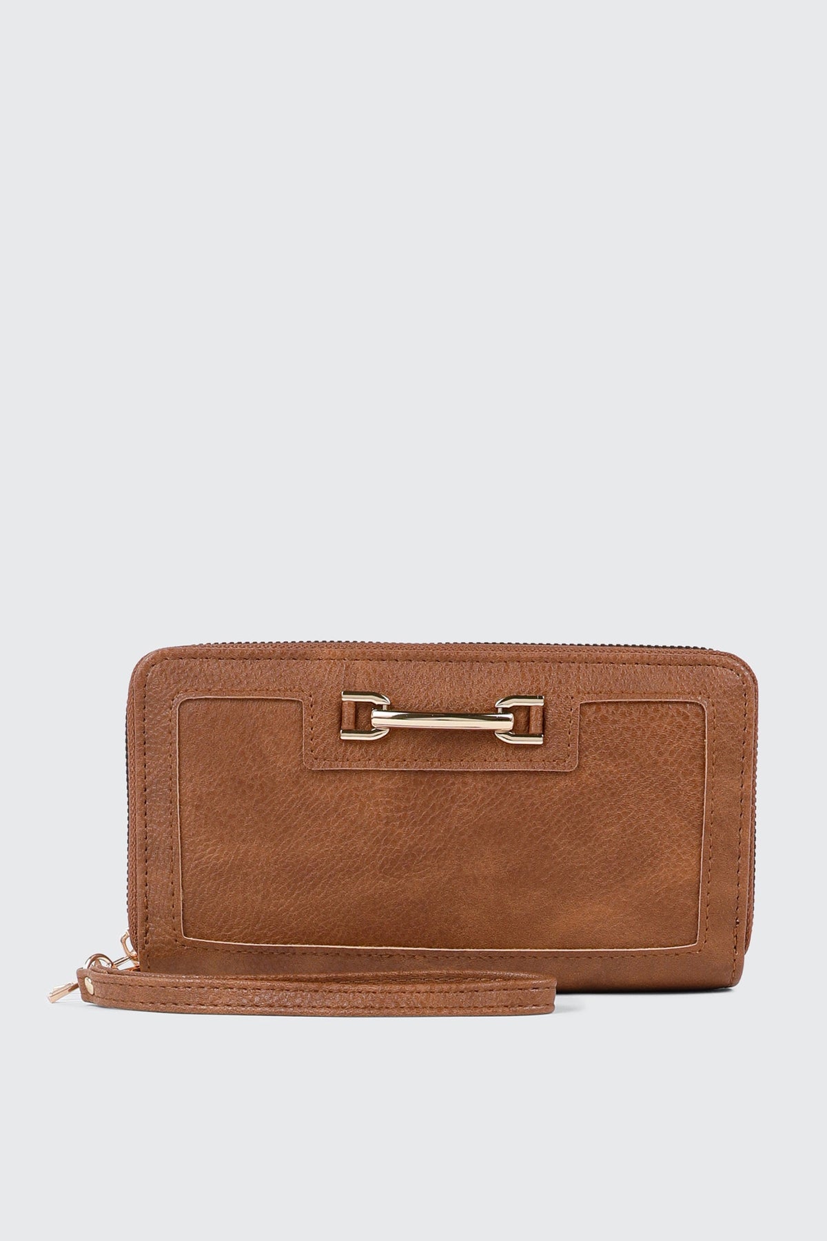 Textured Zip Wallet