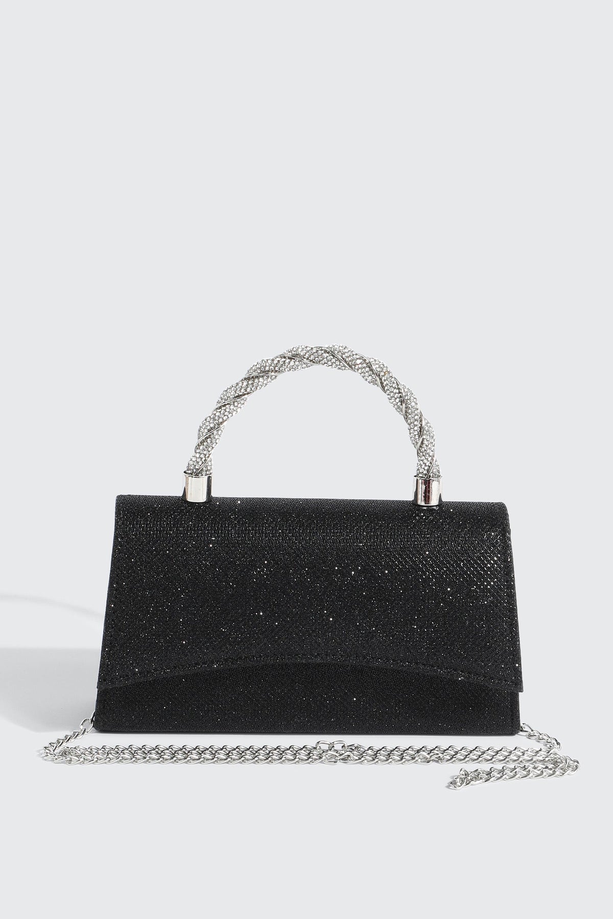Mesh Glitter Occasion Bag