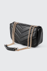 Smooth Faux Leather Crossbody Bag
