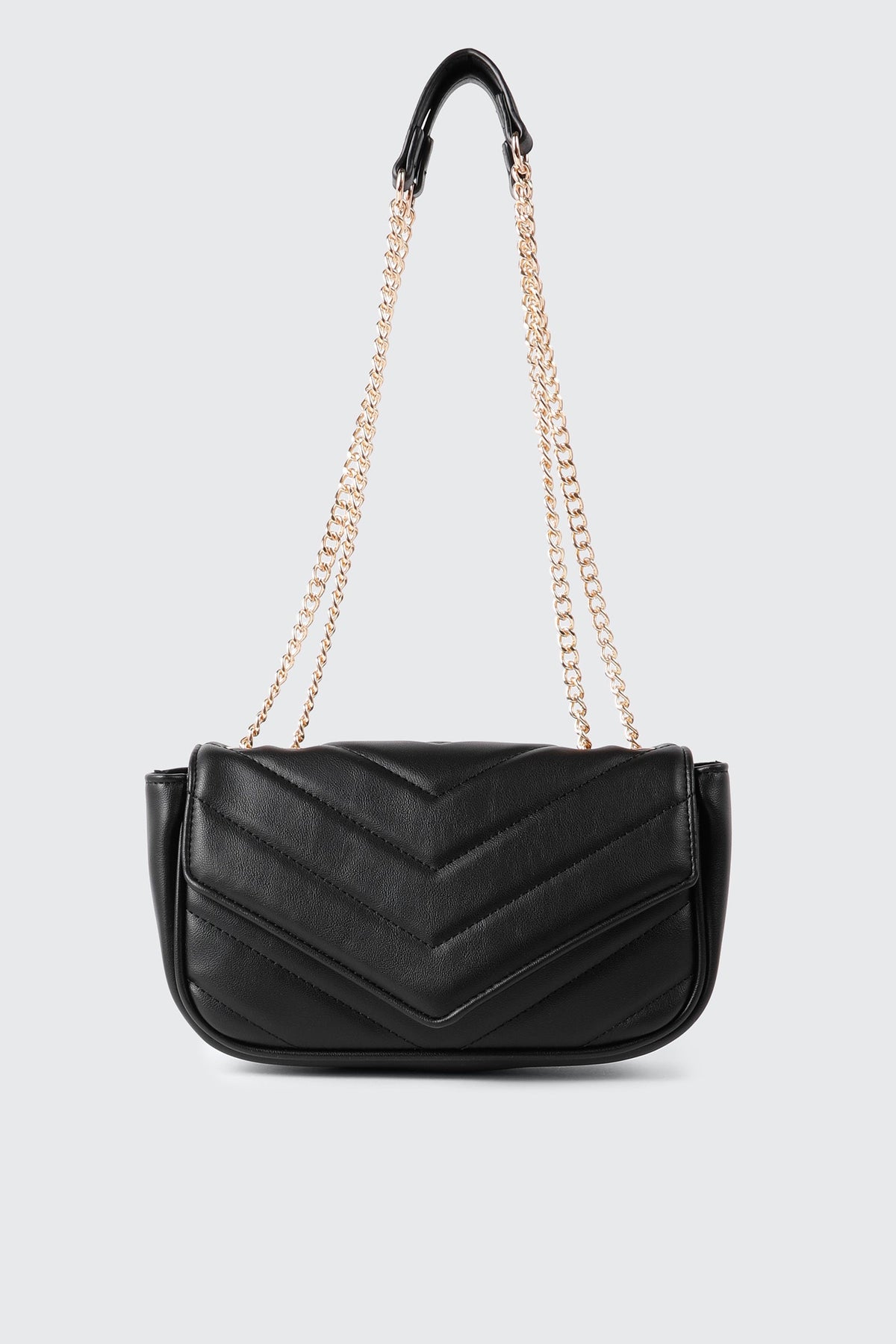 Smooth Faux Leather Crossbody Bag