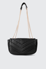Smooth Faux Leather Crossbody Bag