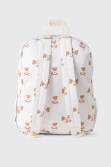 Teddy Print Backpack