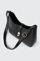 Smooth Faux Leather Crossbody Bag