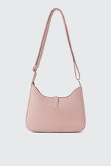 Smooth Faux Leather Crossbody Bag